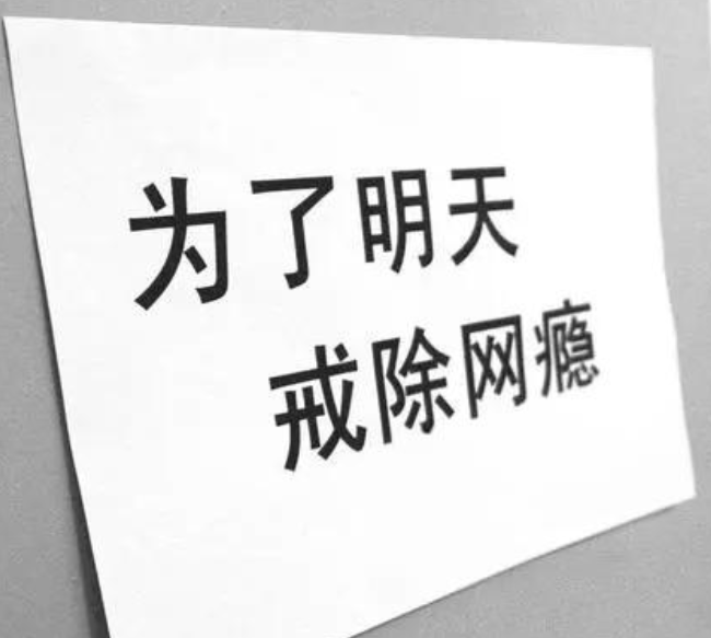 戒除网瘾 戒除网瘾