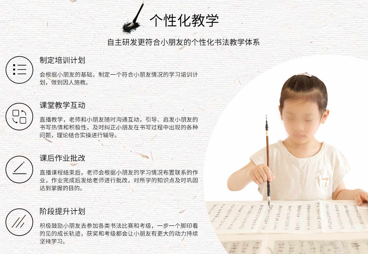 书法培训优势
