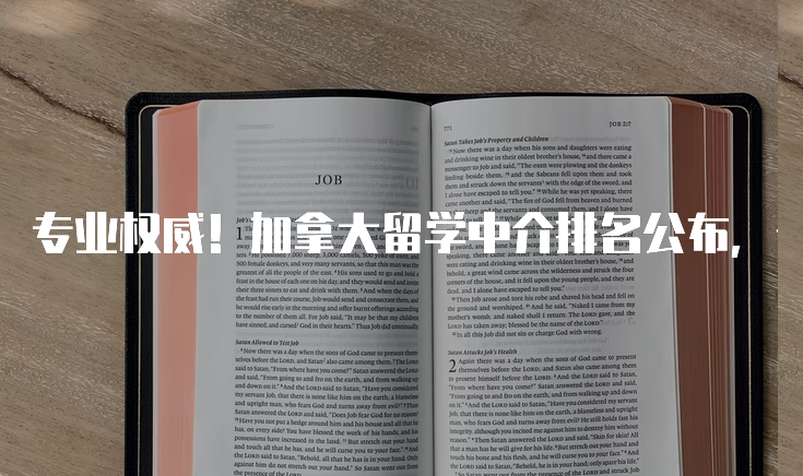 加拿大留学中介排名公布