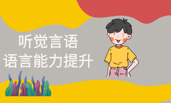 听觉言语语言能力提升