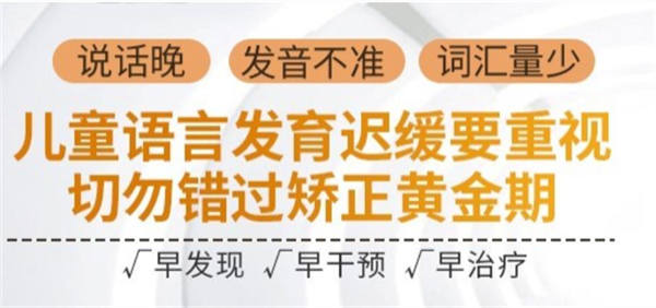 青少年儿童言语障碍