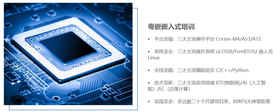 AIoT嵌入式智能开发培训