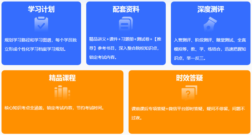 机构辅导优势
