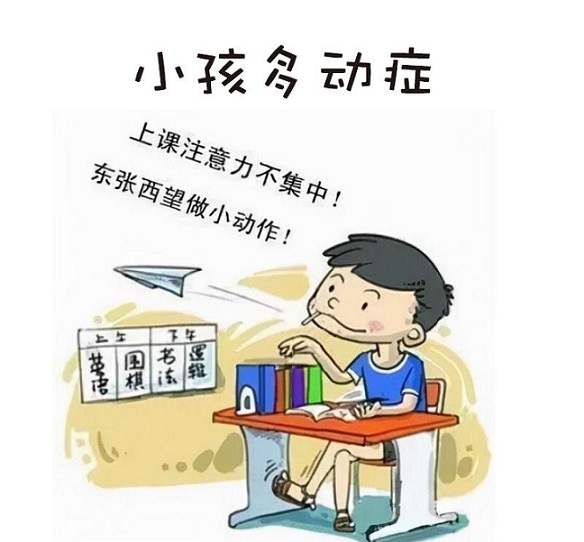 儿童多动症，注意力不集中