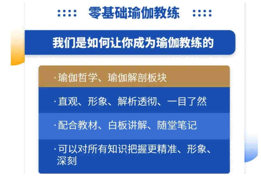 瑜伽教练培训机构