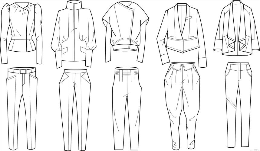 服装设计版型