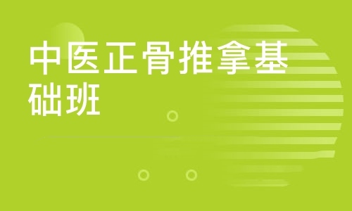 中医正骨培训班