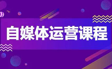 自媒体运营课程