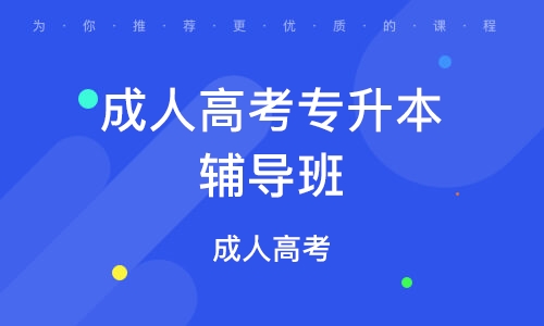 成人高考辅导机构