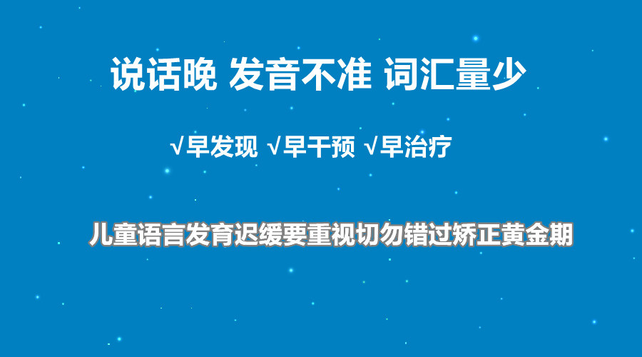 儿童语言障碍康复机构