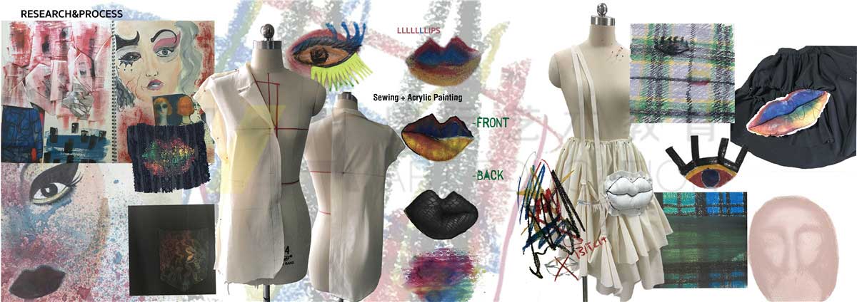 服装设计作品集排版小Tips