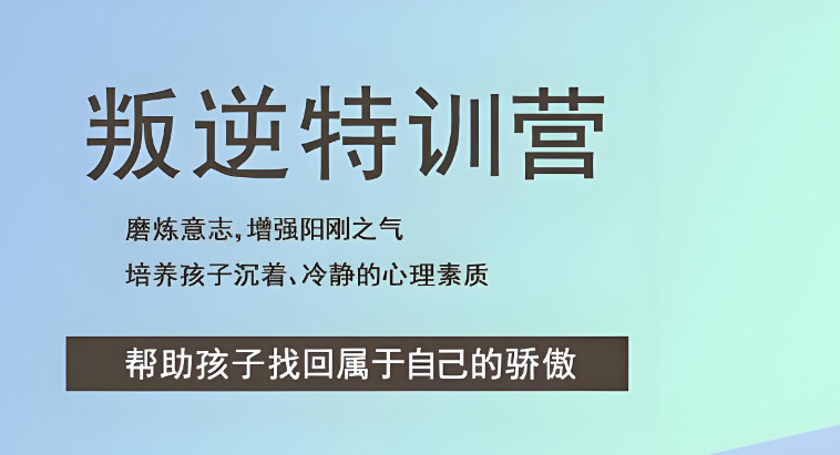 厌学管教学校排名