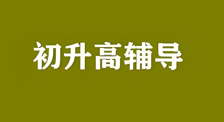 初升高辅导补习学校排名