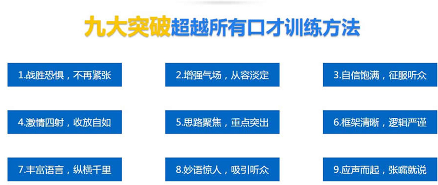 演讲口才培训