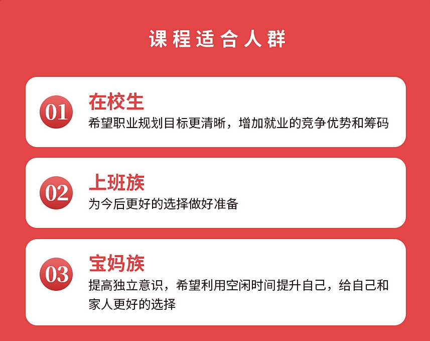 会计培训课程适合什么样的人