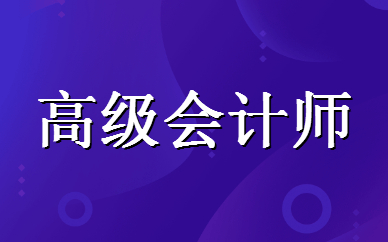 高级会计师证