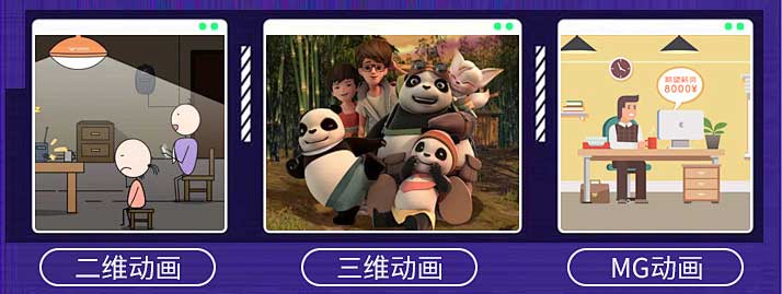 动画制作行业具有广泛的应用领域