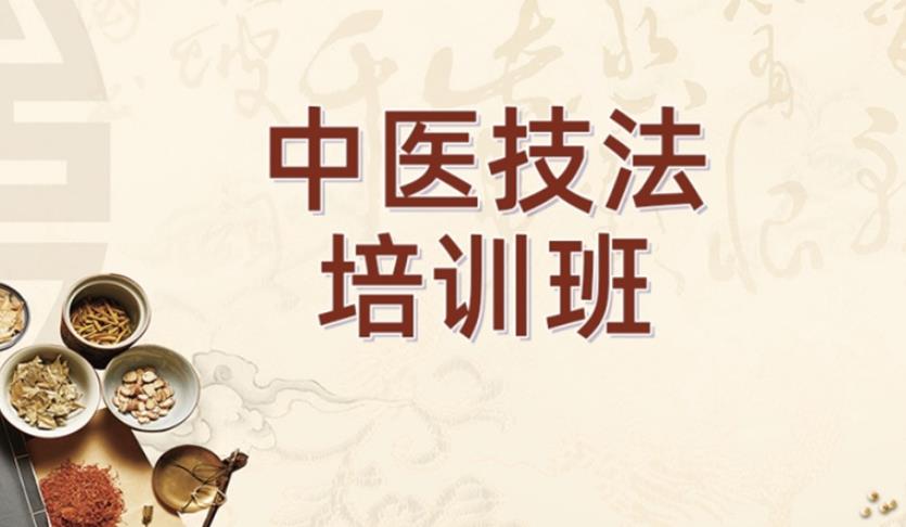 中医技法培训班