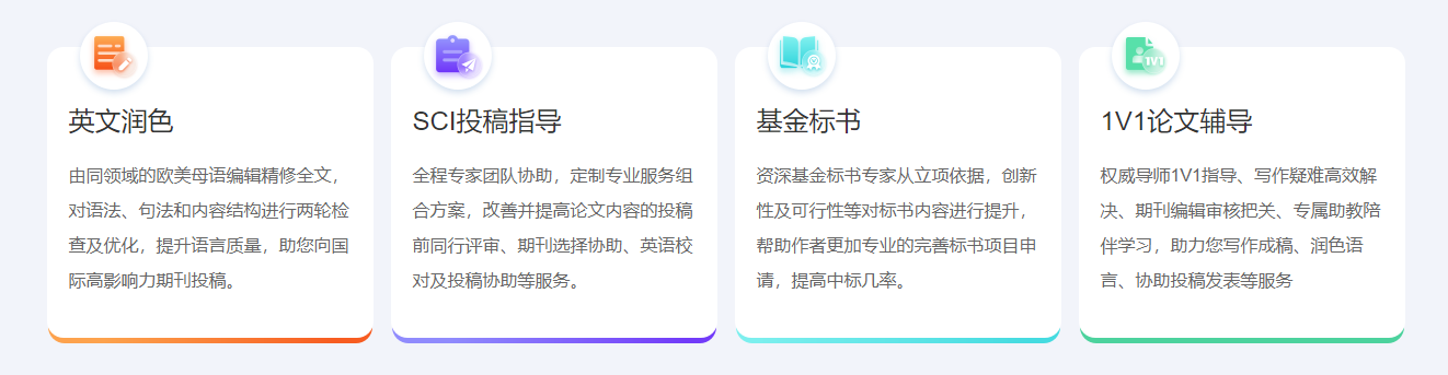 全方位服务，覆盖论文写作全周期