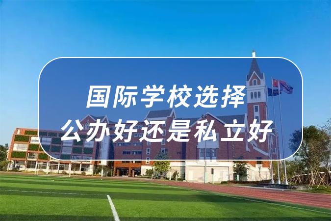 国际中学私立公立对比