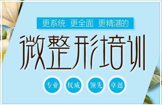 微整形技术培训课程