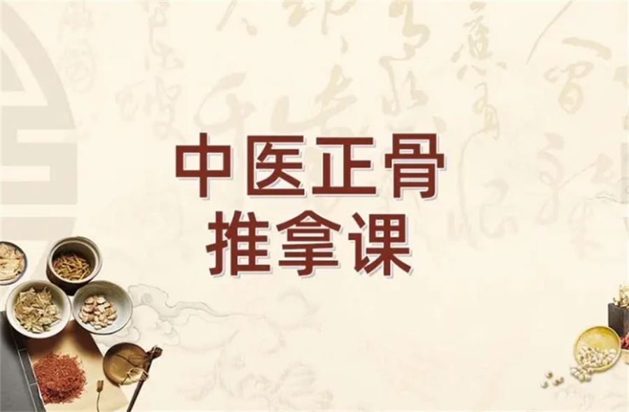 中医推拿正骨培训
