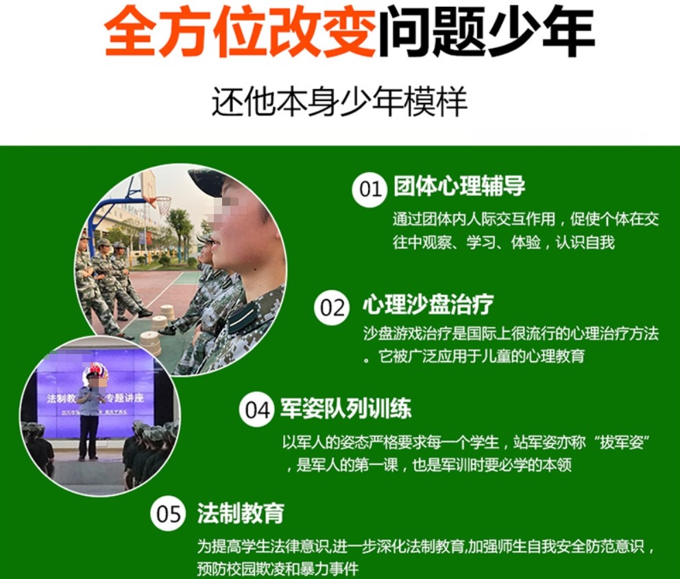 叛逆少年全封闭特训