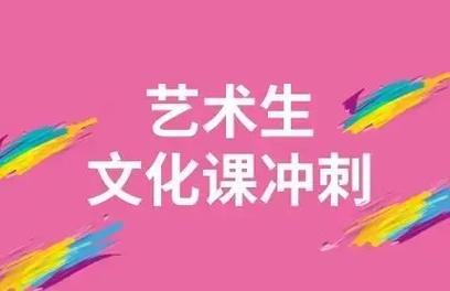艺考生文化课辅导