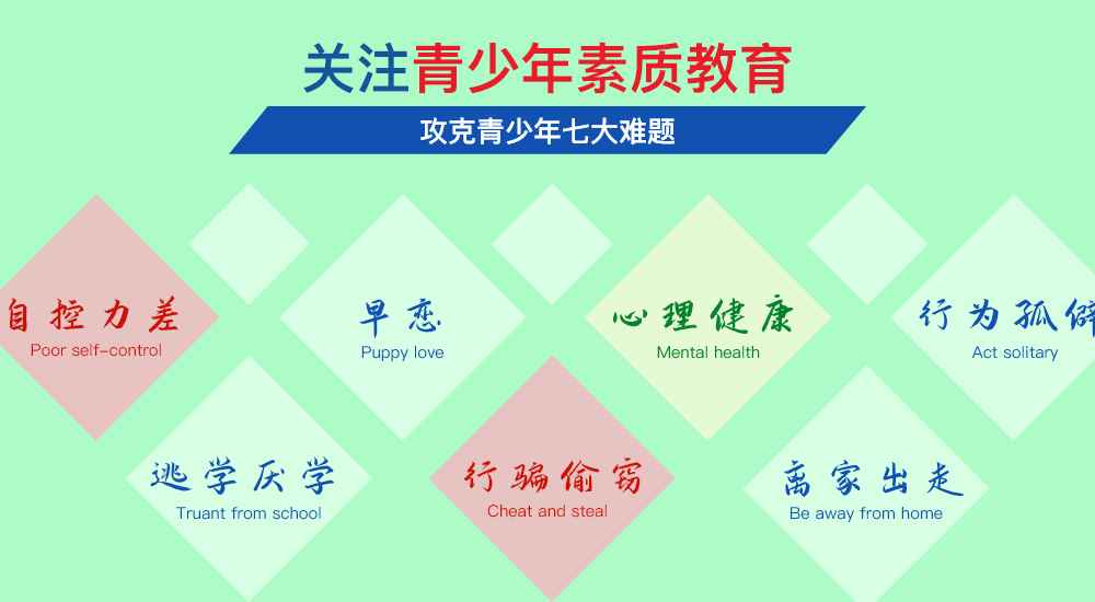 青少年叛逆厌学管理基地教育理念 青少年叛逆厌学管理基地教育理念