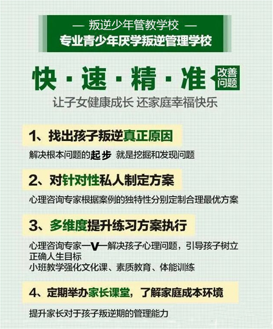 青少年叛逆全封闭学校