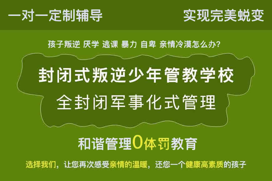 青少年叛逆戒网瘾训练基地推荐