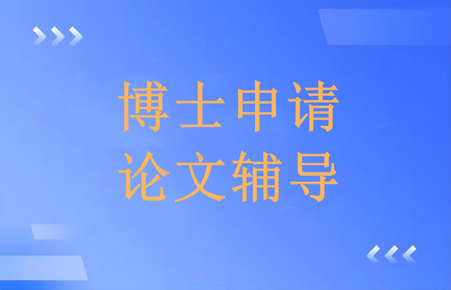 博士论文辅导