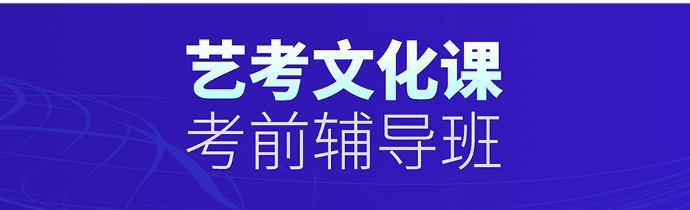 艺考文化课辅导机构