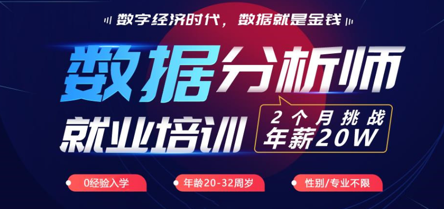 数据分析师培训机构
