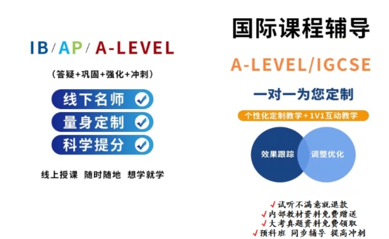 Alevel课程脱产培训机构，alevel考试课程培训机构，Alevel培训机构