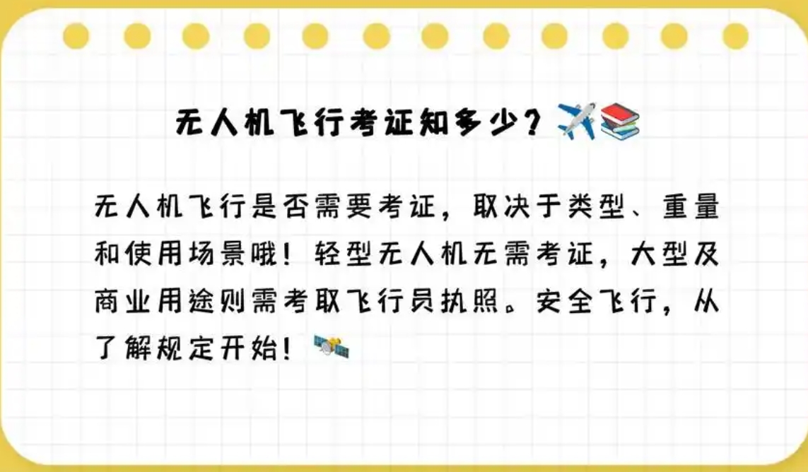 无人机驾驶证