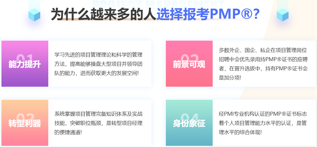 PMP的含金量