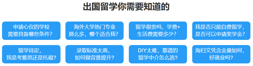 出国留学中介机构
