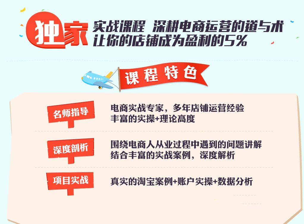电商运营培训机构，电商运营技巧学习，开网店，店铺搭建