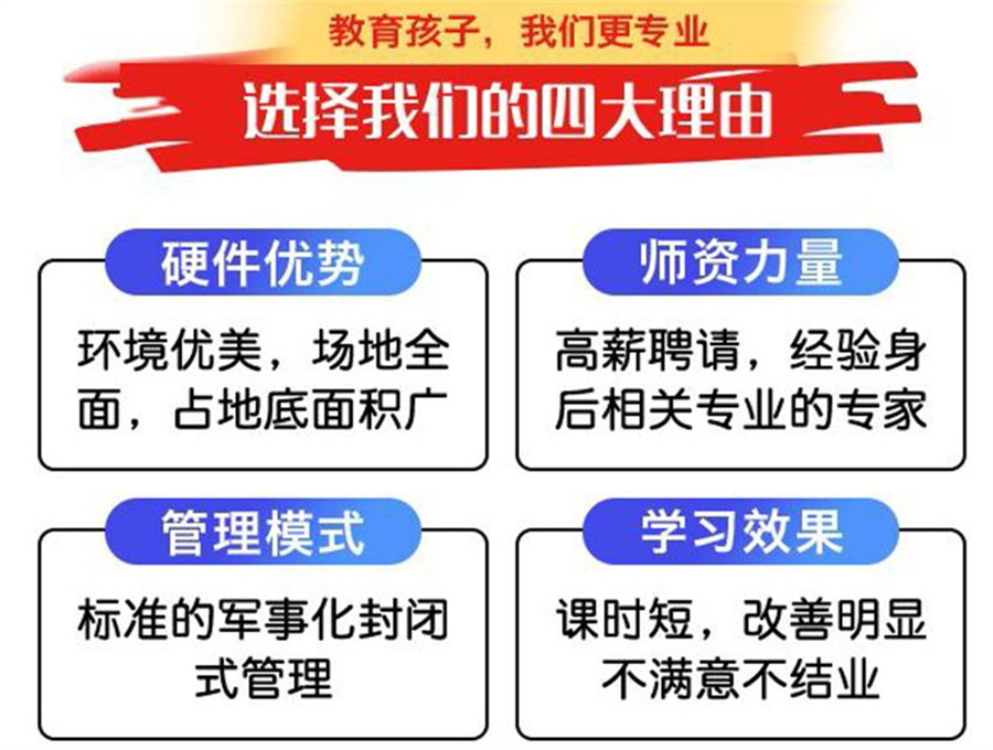 青少年叛逆封闭式管教学校