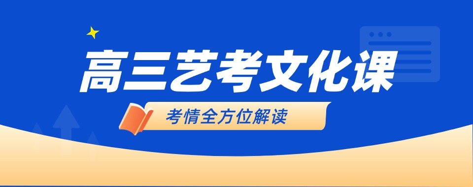艺考生文化课辅导