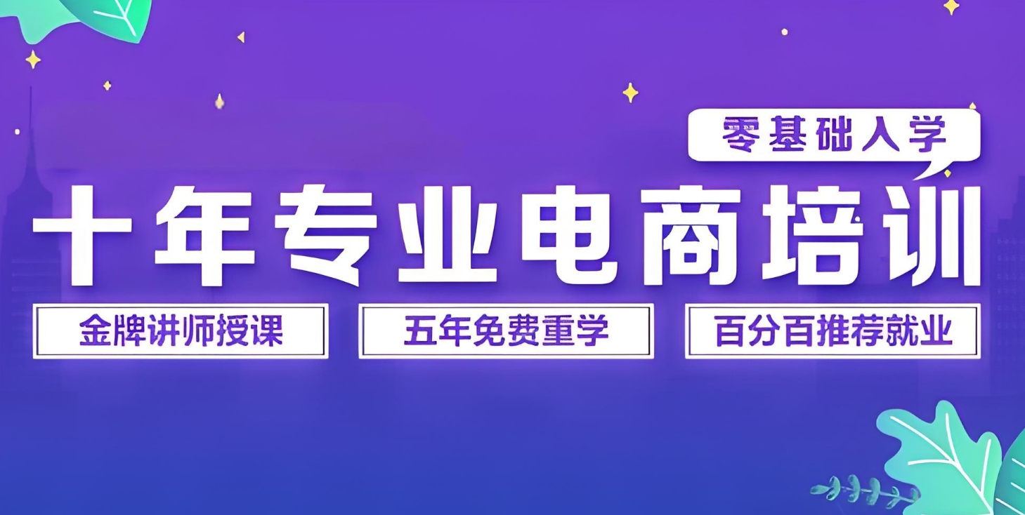 电商运营培训机构，运营技能学习，电商平台运营，电商流量获取