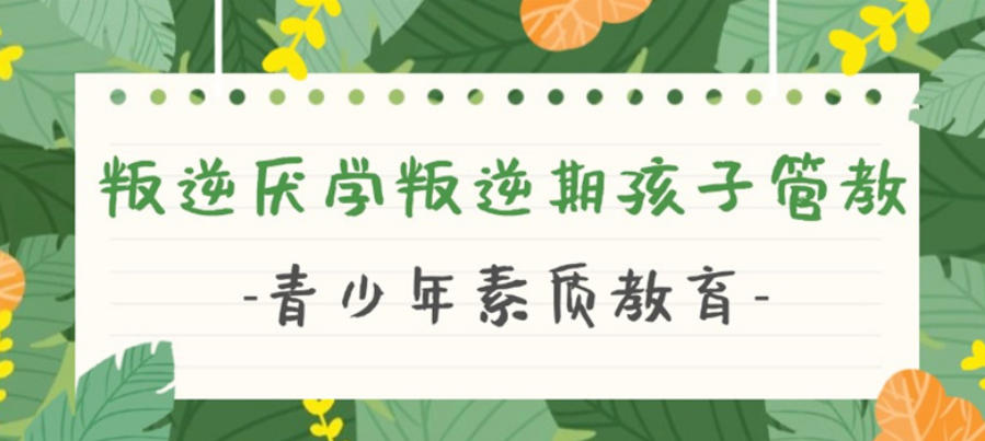 青少年叛逆戒网瘾学校