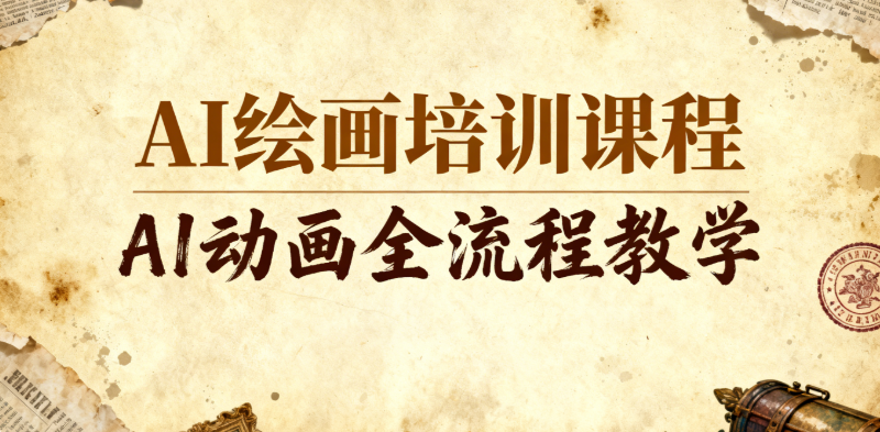 AI绘画设计培训机构 AI绘画设计培训机构