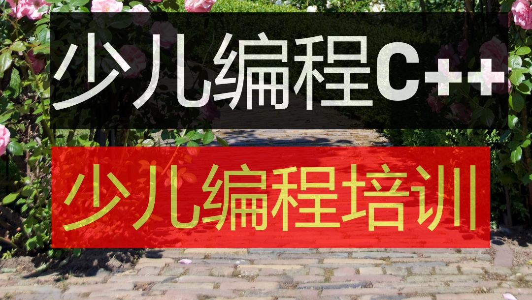 青少年C++编程课培训机构