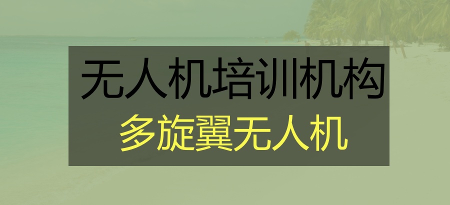 无人机培训机构