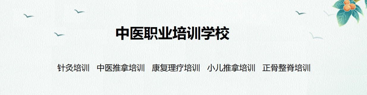 中医职业培训学校